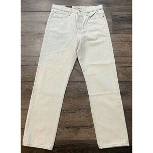 NWT Levi's Wedgie Straight Jeans Premium Denim Light Wash Button Fly 29 x 28 New